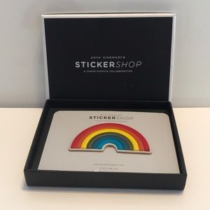 NWOT ANYA HINDMARCH Rainbow Sticker